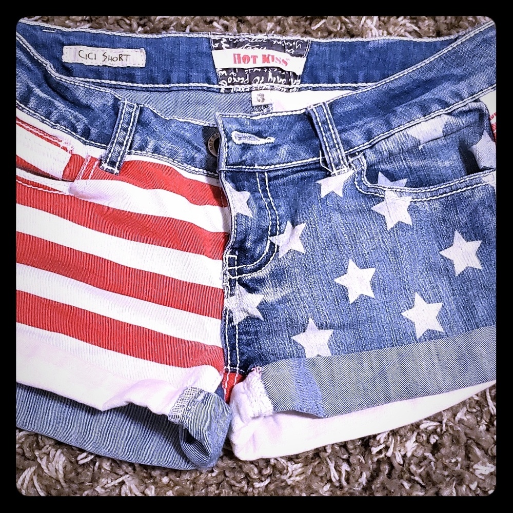 AMERICANA JEAN SHORTS
